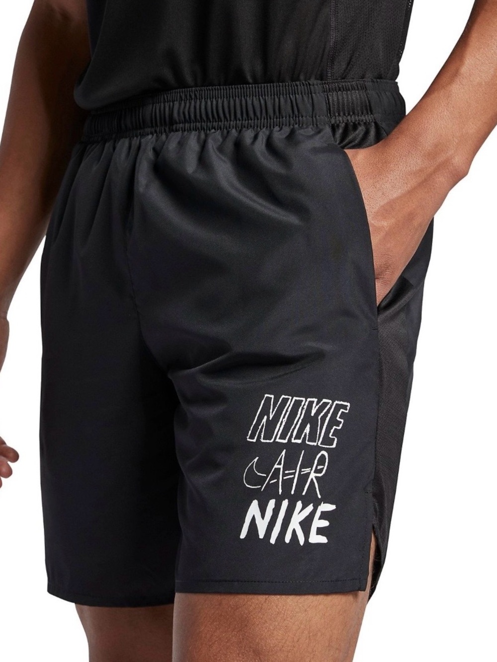 Nike Black Men’s Challenger Athletic Shorts